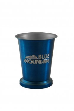 Mint Julep Cup, Blue. 8oz.
