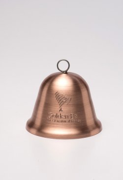 Solid Copper Medium Bell. 3"