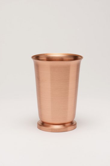 Solid Copper Mint Julep Cup. 12 oz. - Click Image to Close