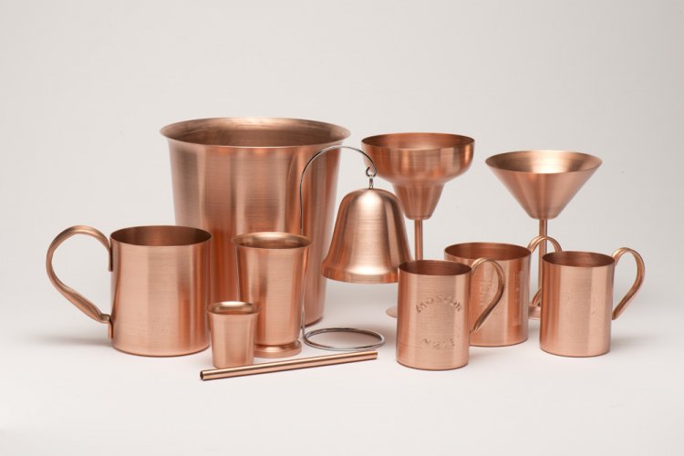 Solid Copper Moscow Mule Mugs - Custom Sizes Available - Click Image to Close
