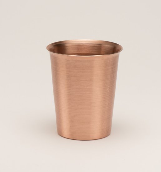 Solid Copper Juice Tumbler. 8 oz. - Click Image to Close