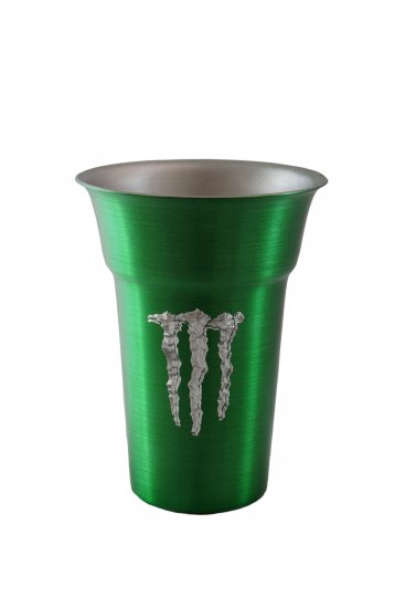 Float Tumbler, Green. 12 oz. - Click Image to Close