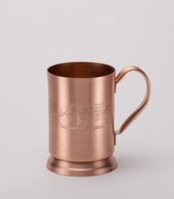 Solid Copper Beer Stein. 14oz.