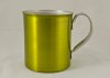 Aluminum Mug, Lime. 16 oz.