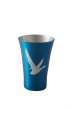 Shot Gun Shot Glass, Blue . 2oz.