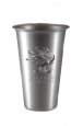 Beer Tumbler, Silver, 16 oz.