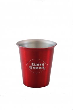 Juice Tumbler, Red. 8 oz.