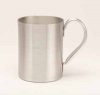 Aluminum Mug, Silver. 14oz.