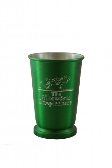 Mint Julep Cup, Green, 12 oz. - Click Image to Close