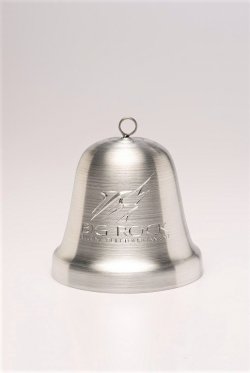Large Bell, Silver. 4".
