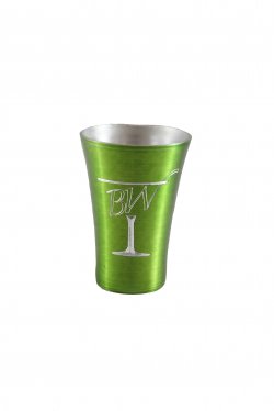 Shot Gun Shot Glass, Lime. 2oz.