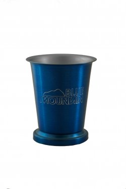 Mint Julep Cup, Blue. 8oz.