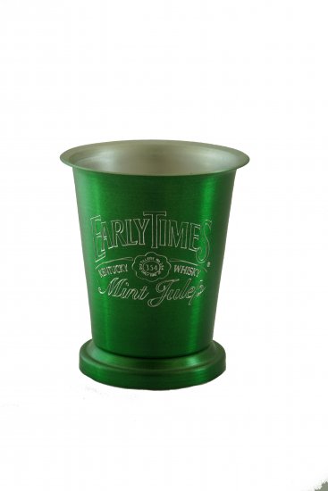 Mint Julep Cup, Green. 8oz. - Click Image to Close