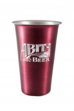 Beer Tumbler, Purple. 16 oz.