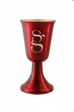 Wine Goblet, Burgundy. 8oz.