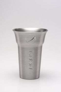 Float Tumbler, Silver, 12 oz.