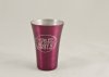 Shot Gun Shot Glass, Purple. 2 oz.