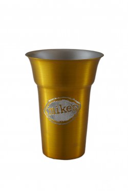 Float Tumbler, Gold. 12 oz.