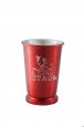 Mint Julep Cup, Red. 12 oz