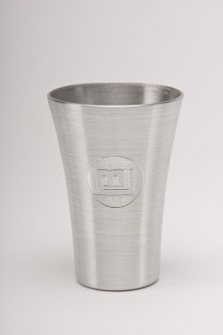 Shot Gun Shot Glass, Silver. 2oz.