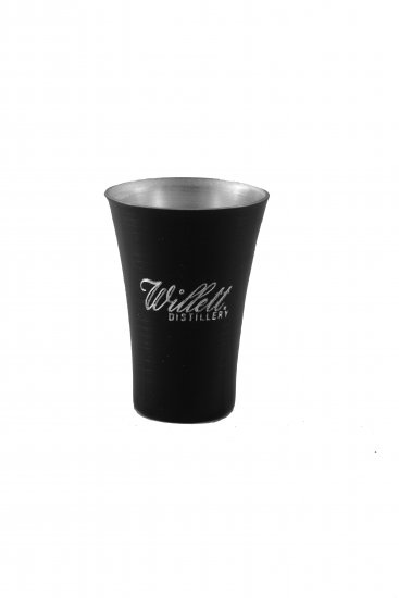 Shot Gun Shot Glass, Black. 2 oz. - Click Image to Close