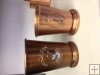 Aluminum and copper mint Julips