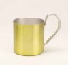 Aluminum Mug, Lime. 10oz.