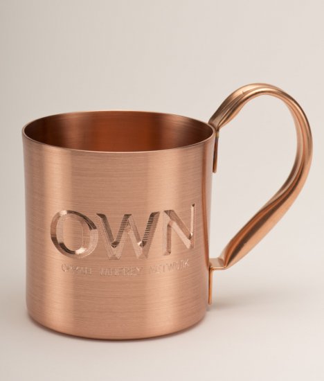 Solid Copper Moscow Mule Mug. 10 oz. - Click Image to Close