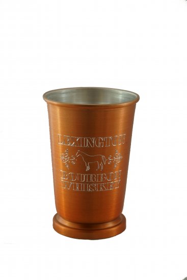 Mint Julep Cup, Orange. 12 oz - Click Image to Close