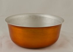 Personolized Candy Bowl, Orange. 7".