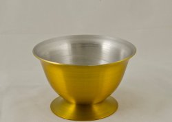 Ice Cream Cup, Gold. 8oz.