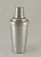Cocktail Shaker, Silver.16oz.With top, strainer, and cap.