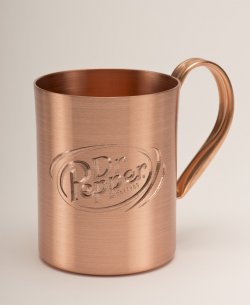 Solid Copper Moscow Mule Mug. 12 oz.