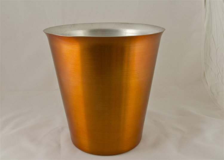 Ice Bucket, Orange. 7 Pints. - Click Image to Close