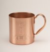 Solid Copper Moscow Mule Mug. 16oz.