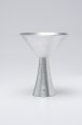 Martini Glass, Silver. 10 oz.