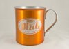 Aluminum Mug, Orange. 16 oz.