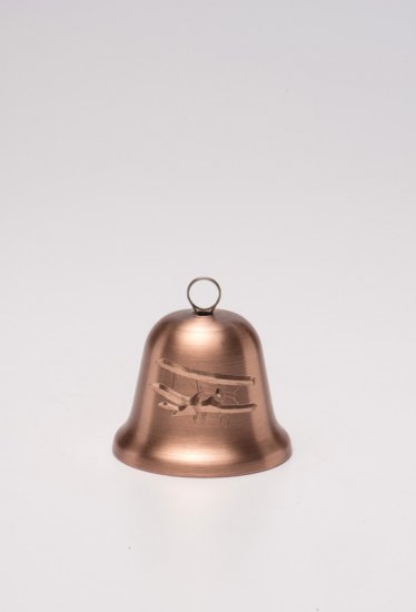Solid Copper Small Bell. 2". - Click Image to Close