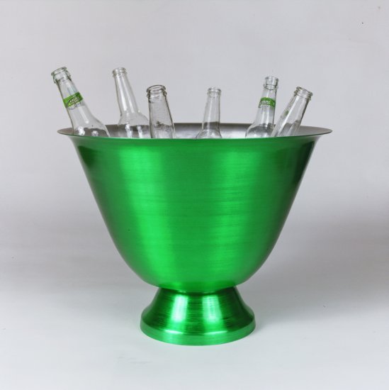Party Bowl. Green. - Click Image to Close
