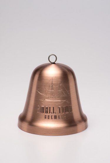 Solid Copper Large Bell. 4" - Click Image to Close
