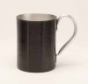 Aluminum Mug, Black. 12 oz.