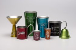 Aluminum Drinkware Aluminumized Colour