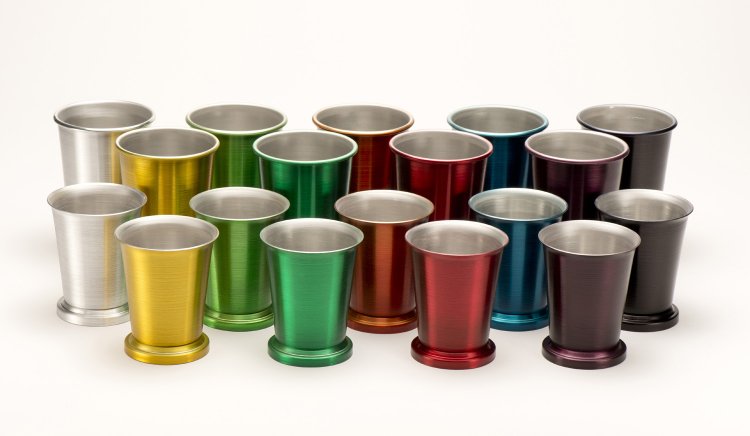 Mint Julep Cups, We can match PMS colours - Click Image to Close