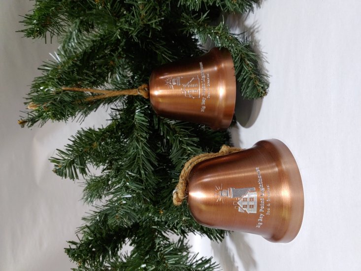 Aluminum Bells 4" Aluminized in copper - Click Image to Close