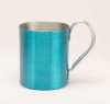 Aluminum Mug, Blue. 12 oz.