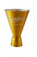 Cocktail Glass, Gold. 12oz