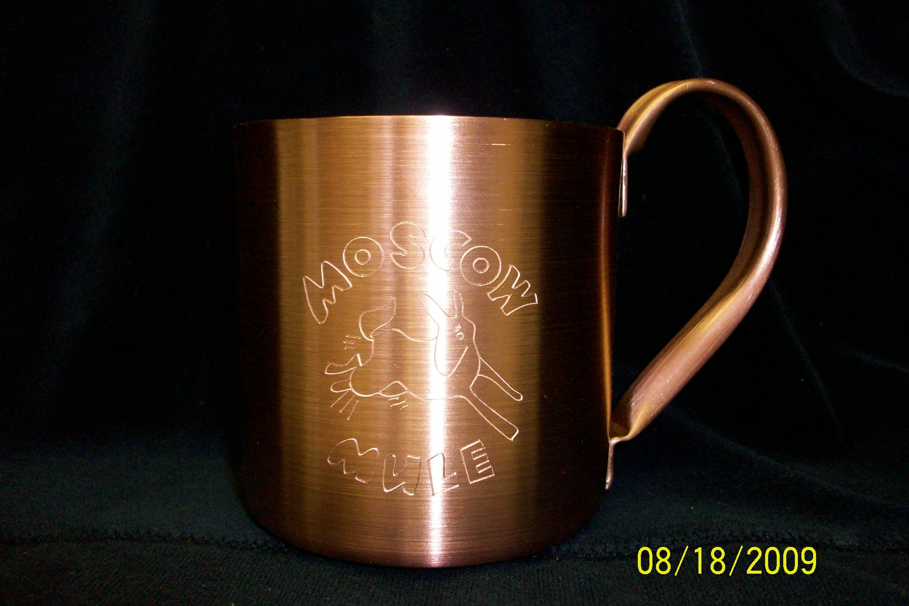 Solid Copper Mascow Mule Mugs
