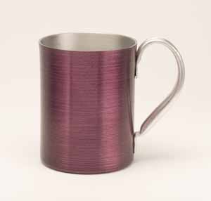 Aluminum Mug, Purple. 14oz. - Click Image to Close