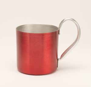 Aluminum Mug, Red. 10oz. - Click Image to Close